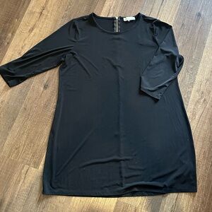 Michael Kors Black Midi Dress
